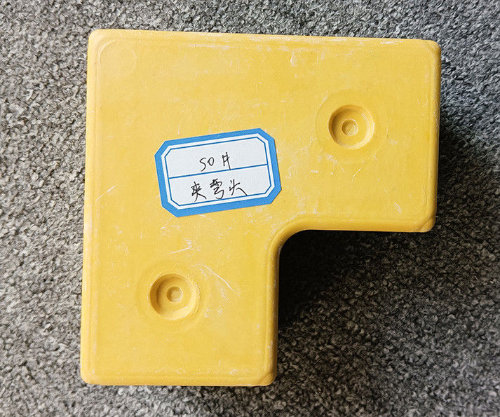 FRP 커넥터 손잡이 픽팅 유리섬유 튜브 파이프 50mm SMC 쌍방향 코너 FRP 튜브 액세서리